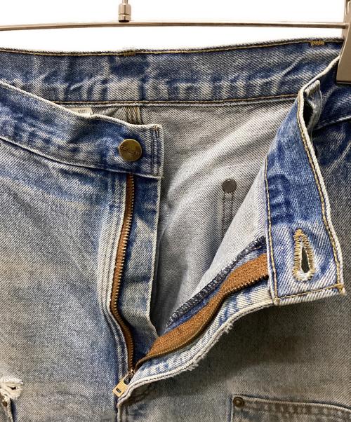 CarHartt（カーハート）CarHartt (カーハート) ダブルニーデニムパンツ ブルー サイズ:W38 L32の古着・服飾アイテム