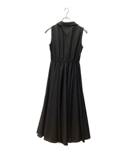 JENNE（ジェンヌ）JENNE (ジェンヌ) ノースリーブ・キャミソールワンピース ブラック サイズ:Mの古着・服飾アイテム