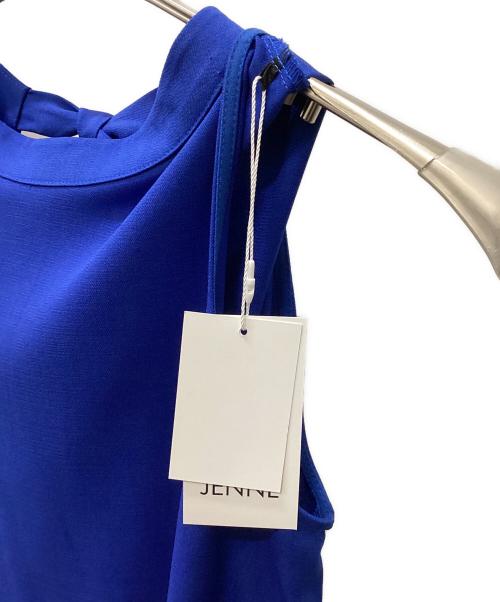 JENNE（ジェンヌ）JENNE (ジェンヌ) ノースリーブワンピース ブルー サイズ:M 未使用品の古着・服飾アイテム