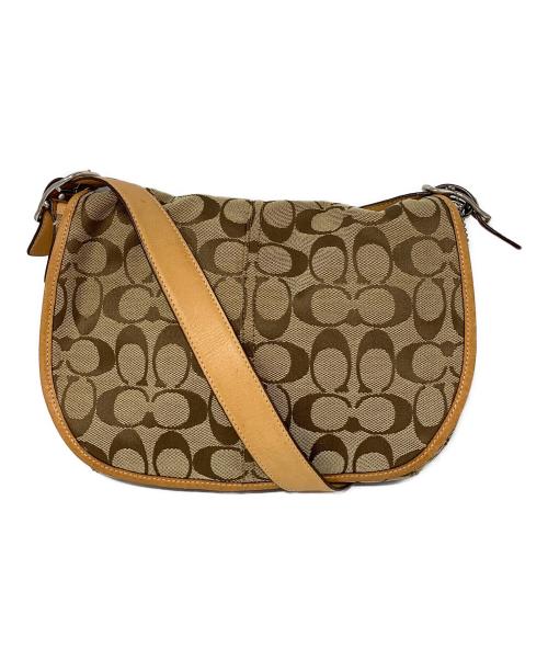 COACH（コーチ）COACH (コーチ) ショルダーバッグ ベージュの古着・服飾アイテム