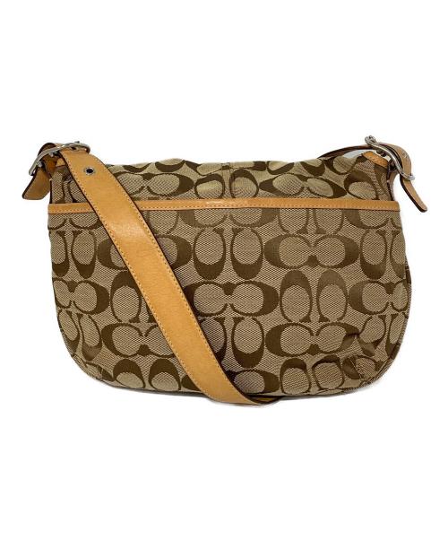 COACH（コーチ）COACH (コーチ) ショルダーバッグ ベージュの古着・服飾アイテム