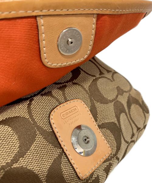 COACH（コーチ）COACH (コーチ) ショルダーバッグ ベージュの古着・服飾アイテム