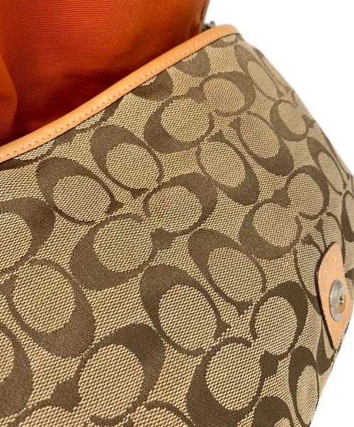 COACH（コーチ）COACH (コーチ) ショルダーバッグ ベージュの古着・服飾アイテム