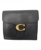 COACHコーチ）の古着「2つ折り財布」｜ブラック