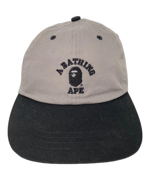 A BATHING APE（アベイシングエイプ）A BATHING APE (アベイシングエイプ) キャップ グレーの古着・服飾アイテム