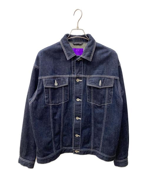 URBAN RESEARCH iD（アーバンリサーチアイディー）URBAN RESEARCH iD (アーバンリサーチアイディー) ローレン・サイ 「the C」BIG DENIM JACKET インディゴ サイズ:Freeの古着・服飾アイテム
