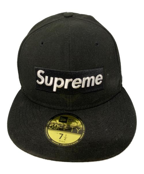 SUPREME（シュプリーム）Supreme (シュプリーム) New Era (ニューエラ) 21AW ×NEW ERA ニューエラ ボックスロゴ 6パネル キャップ ブラックの古着・服飾アイテム