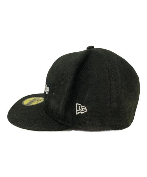SUPREME（シュプリーム）Supreme (シュプリーム) New Era (ニューエラ) 21AW ×NEW ERA ニューエラ ボックスロゴ 6パネル キャップ ブラックの古着・服飾アイテム