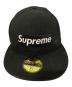 Supreme（シュプリーム）の古着「21AW ×NEW ERA ニューエラ ボックスロゴ 6パネル キャップ」｜ブラック
