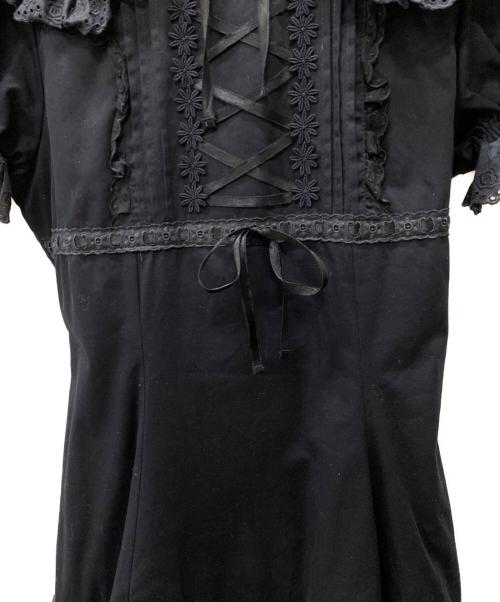 cornet（コルネット）cornet (コルネット) ロリータワンピース ネイビー サイズ:不明の古着・服飾アイテム
