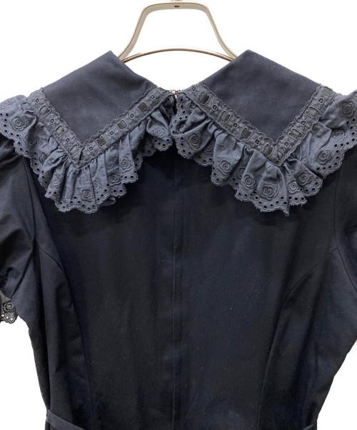 cornet（コルネット）cornet (コルネット) ロリータワンピース ネイビー サイズ:不明の古着・服飾アイテム