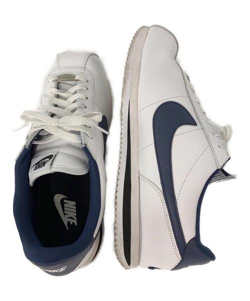 NIKE（ナイキ）NIKE (ナイキ) CORTEZ ホワイト×ネイビー サイズ:27.5cmの古着・服飾アイテム