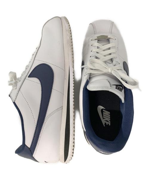 NIKE（ナイキ）NIKE (ナイキ) CORTEZ ホワイト×ネイビー サイズ:27.5cmの古着・服飾アイテム