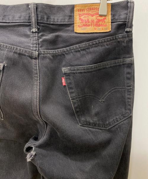 LEVI'S（リーバイス）LEVI'S (リーバイス) 550デニムパンツ ブラック サイズ:W34L32の古着・服飾アイテム