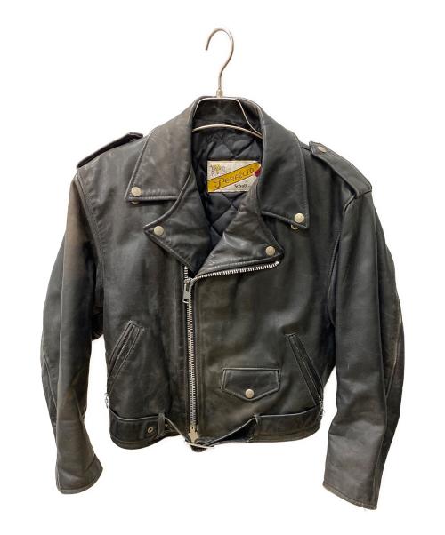 Schott（ショット）Schott (ショット) ダブルライダースジャケット ブラック サイズ:Mの古着・服飾アイテム