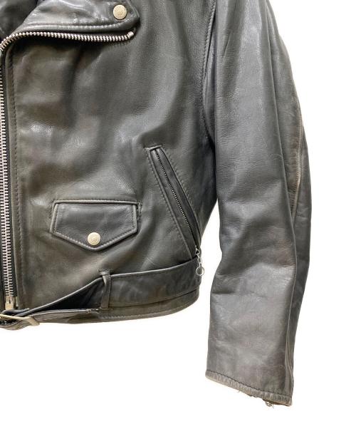 Schott（ショット）Schott (ショット) ダブルライダースジャケット ブラック サイズ:Mの古着・服飾アイテム