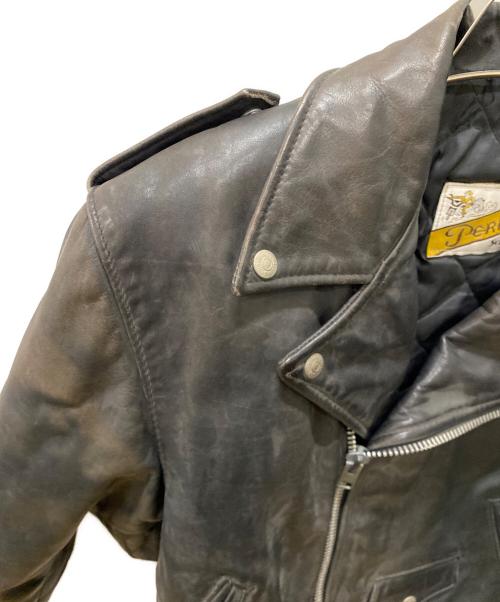 Schott（ショット）Schott (ショット) ダブルライダースジャケット ブラック サイズ:Mの古着・服飾アイテム