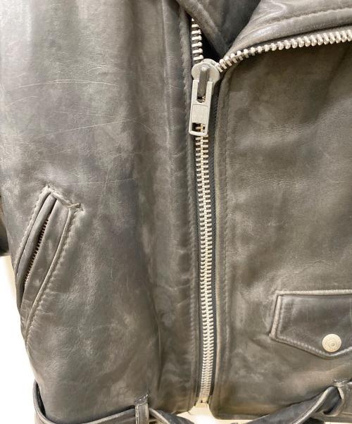 Schott（ショット）Schott (ショット) ダブルライダースジャケット ブラック サイズ:Mの古着・服飾アイテム