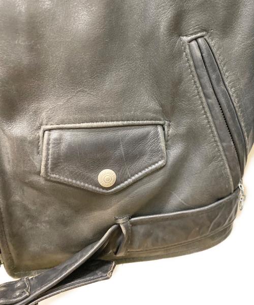 Schott（ショット）Schott (ショット) ダブルライダースジャケット ブラック サイズ:Mの古着・服飾アイテム
