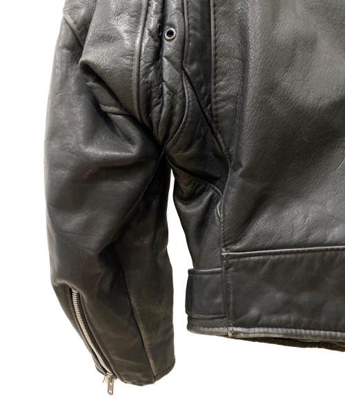 Schott（ショット）Schott (ショット) ダブルライダースジャケット ブラック サイズ:Mの古着・服飾アイテム