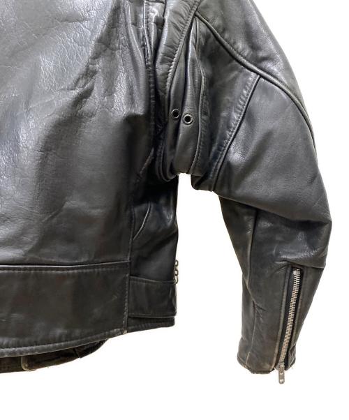 Schott（ショット）Schott (ショット) ダブルライダースジャケット ブラック サイズ:Mの古着・服飾アイテム