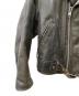 Schott (ショット) ダブルライダースジャケット ブラック サイズ:M：18000円