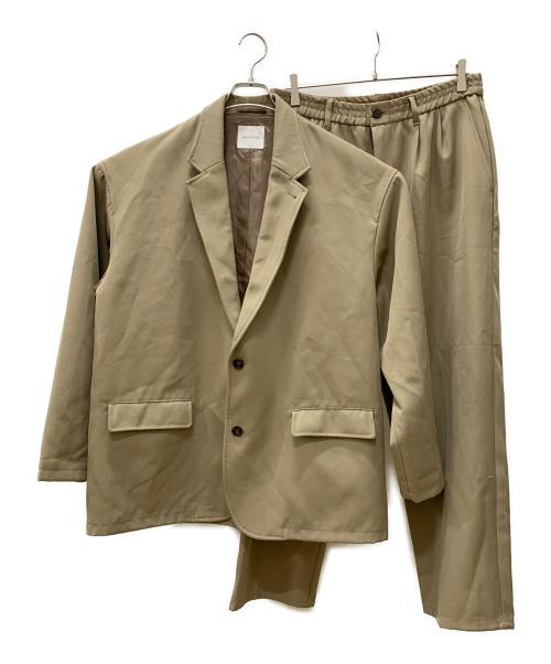 FREAK'S STORE（フリークスストア）FREAK'S STORE (フリークスストア) ビッグシルエットセットアップ ベージュ サイズ:Lの古着・服飾アイテム