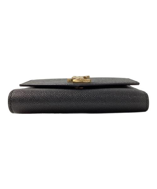 Saint Laurent Paris（サンローランパリ）Saint Laurent Paris (サンローランパリ) アップタウン 3つ折り財布 ブラックの古着・服飾アイテム
