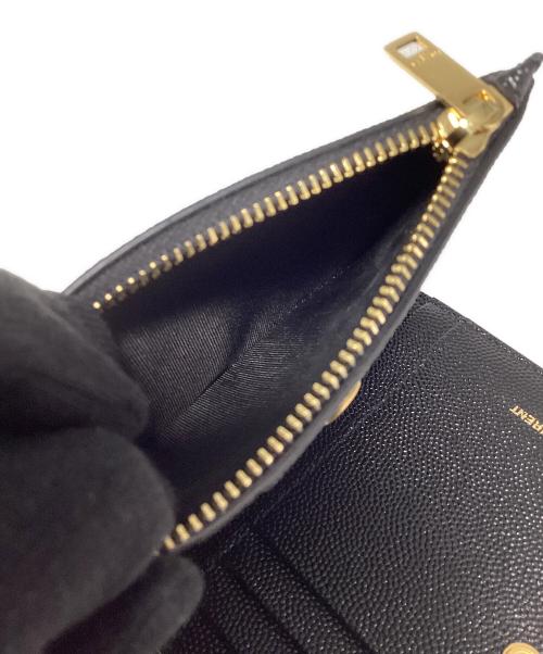 Saint Laurent Paris（サンローランパリ）Saint Laurent Paris (サンローランパリ) アップタウン 3つ折り財布 ブラックの古着・服飾アイテム