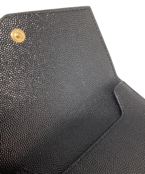 Saint Laurent Paris（サンローランパリ）Saint Laurent Paris (サンローランパリ) アップタウン 3つ折り財布 ブラックの古着・服飾アイテム