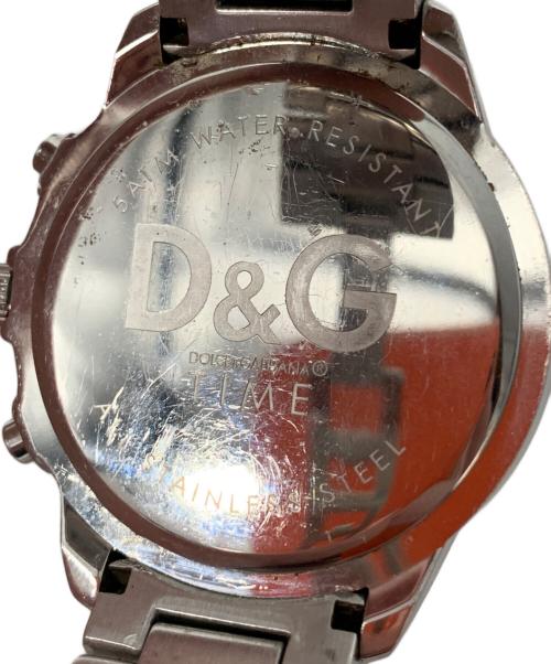 DOLCE & GABBANA（ドルチェ＆ガッバーナ）DOLCE & GABBANA (ドルチェ＆ガッバーナ) リストウォッチ ホワイトの古着・服飾アイテム