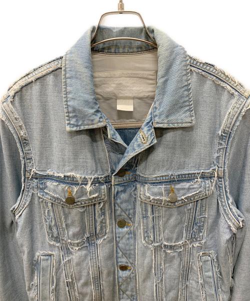 H&M（エイチアンドエム）H&M (エイチアンドエム) Maison Martin Margiela (メゾンマルタンマルジェラ) デニムジャケット ブルー サイズ:Mの古着・服飾アイテム