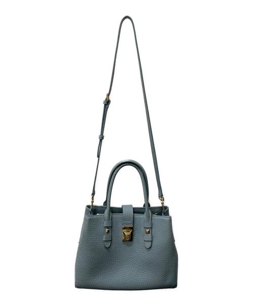 FURLA（フルラ）FURLA (フルラ) 2wayハンドバッグ スカイブルーの古着・服飾アイテム