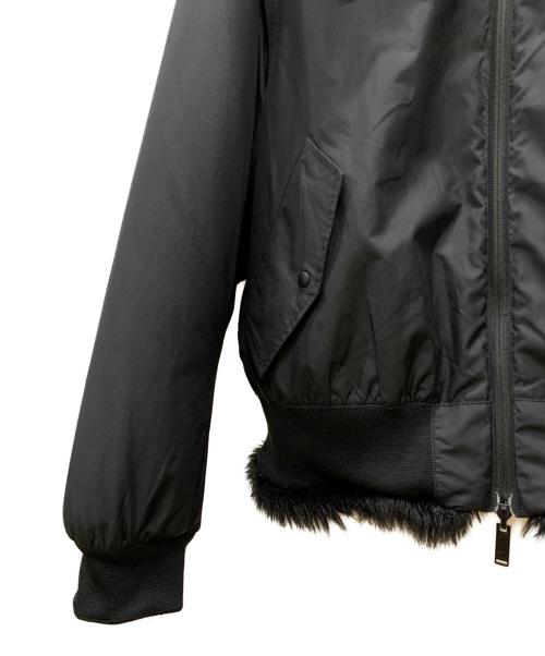 NIKE（ナイキ）NIKE (ナイキ) AMBUSH (アンブッシュ) Reversible Faux Fur Coat Jacket ブラック サイズ:Mの古着・服飾アイテム