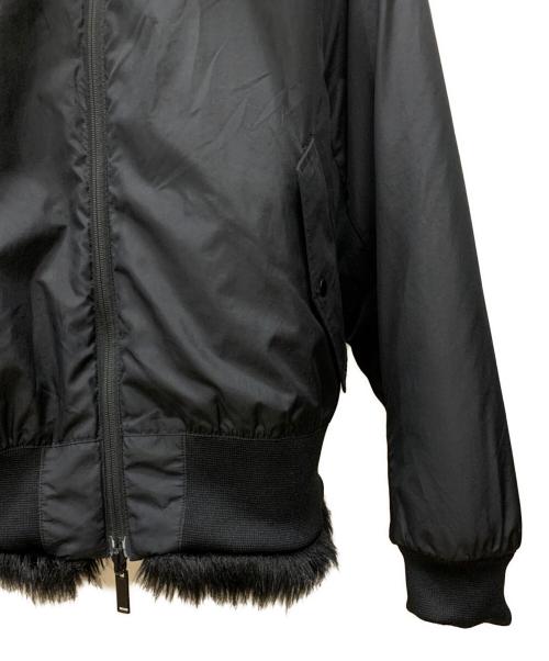 NIKE（ナイキ）NIKE (ナイキ) AMBUSH (アンブッシュ) Reversible Faux Fur Coat Jacket ブラック サイズ:Mの古着・服飾アイテム