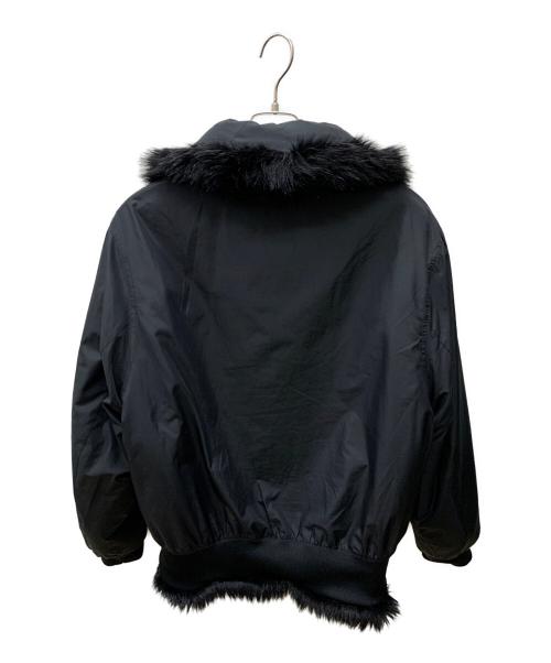NIKE（ナイキ）NIKE (ナイキ) AMBUSH (アンブッシュ) Reversible Faux Fur Coat Jacket ブラック サイズ:Mの古着・服飾アイテム