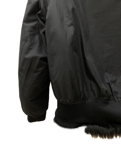 NIKE（ナイキ）NIKE (ナイキ) AMBUSH (アンブッシュ) Reversible Faux Fur Coat Jacket ブラック サイズ:Mの古着・服飾アイテム