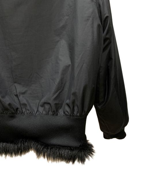 NIKE（ナイキ）NIKE (ナイキ) AMBUSH (アンブッシュ) Reversible Faux Fur Coat Jacket ブラック サイズ:Mの古着・服飾アイテム