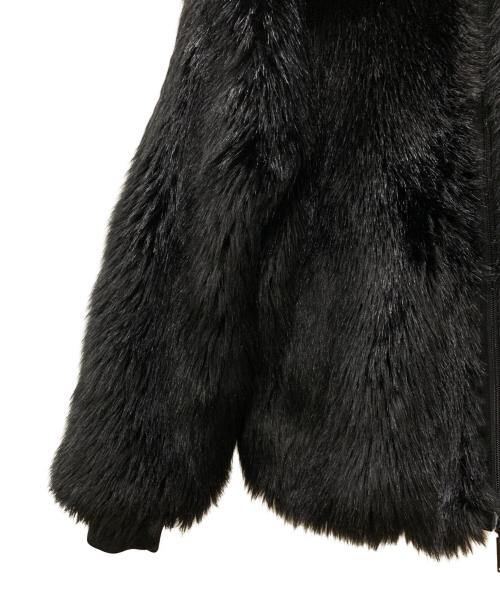 NIKE（ナイキ）NIKE (ナイキ) AMBUSH (アンブッシュ) Reversible Faux Fur Coat Jacket ブラック サイズ:Mの古着・服飾アイテム