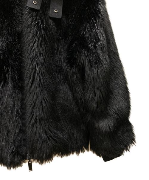 NIKE（ナイキ）NIKE (ナイキ) AMBUSH (アンブッシュ) Reversible Faux Fur Coat Jacket ブラック サイズ:Mの古着・服飾アイテム
