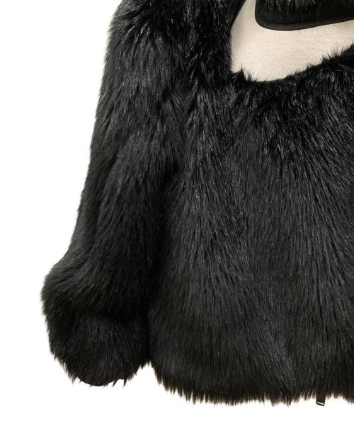NIKE（ナイキ）NIKE (ナイキ) AMBUSH (アンブッシュ) Reversible Faux Fur Coat Jacket ブラック サイズ:Mの古着・服飾アイテム