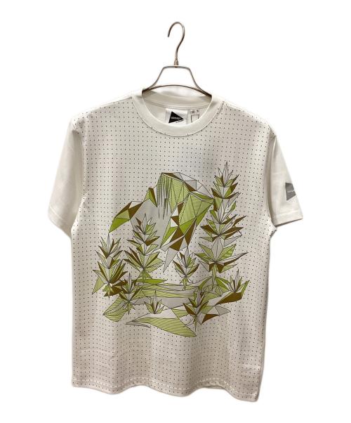 GRAMICCI（グラミチ）GRAMICCI (グラミチ) and wander (アンドワンダー) Tシャツ ホワイト サイズ:M 未使用品の古着・服飾アイテム