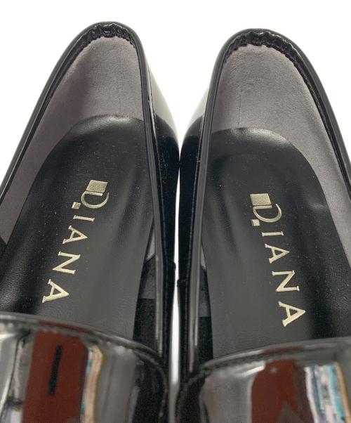 DIANA（ダイアナ）DIANA (ダイアナ) エナメルパンプス ブラック サイズ:24cmの古着・服飾アイテム