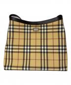 BURBERRY LONDONバーバリーロンドン）の古着「ショルダーバッグ」｜ブラウン×ベージュ