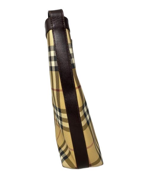 BURBERRY LONDON（バーバリーロンドン）BURBERRY LONDON (バーバリーロンドン) ショルダーバッグ ブラウン×ベージュの古着・服飾アイテム