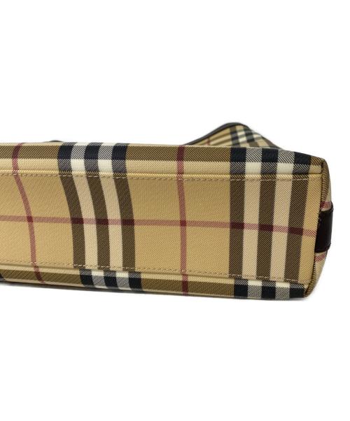 BURBERRY LONDON（バーバリーロンドン）BURBERRY LONDON (バーバリーロンドン) ショルダーバッグ ブラウン×ベージュの古着・服飾アイテム