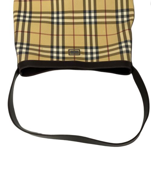 BURBERRY LONDON（バーバリーロンドン）BURBERRY LONDON (バーバリーロンドン) ショルダーバッグ ブラウン×ベージュの古着・服飾アイテム