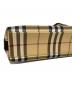 中古・古着 BURBERRY LONDON (バーバリーロンドン) ショルダーバッグ ブラウン×ベージュ：20000円