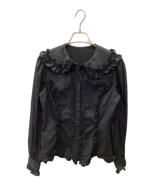 Metamorphose（メタモルフォーゼ）Metamorphose (メタモルフォーゼ) 長袖ブラウス ブラック サイズ:Sの古着・服飾アイテム
