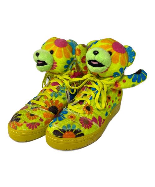 adidas（アディダス）adidas (アディダス) JEREMY SCOTT (ジェレミー スコット) スニーカー グリーン サイズ:27.5cmの古着・服飾アイテム